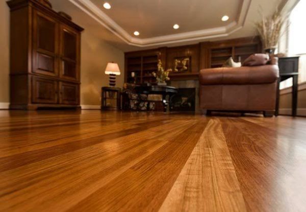 decoración con pisos de madera