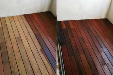 entintado de madera