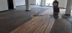 restauración y lijado de piso de madera